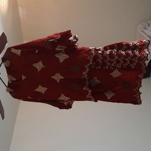 GUC handmade African skirt set